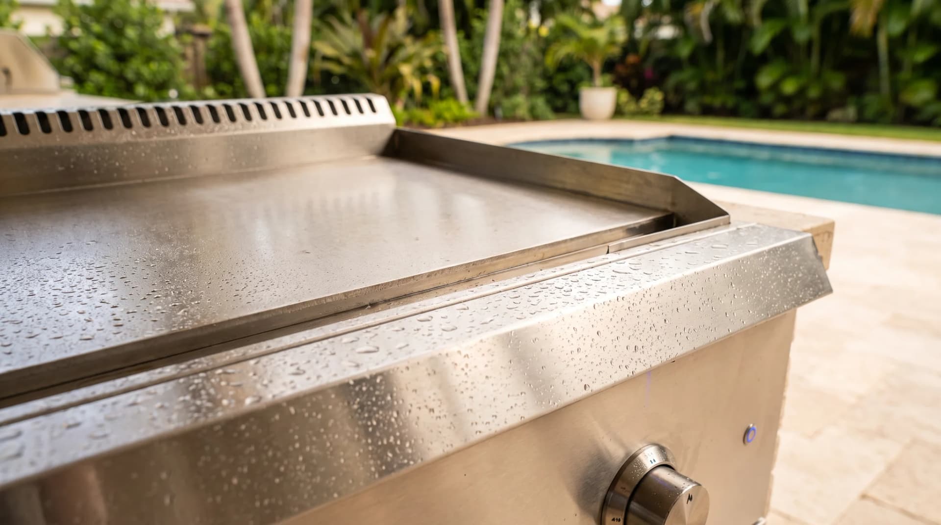 Feita inteira de inox. — Chapa a Gás Profissional 30" EMBERA